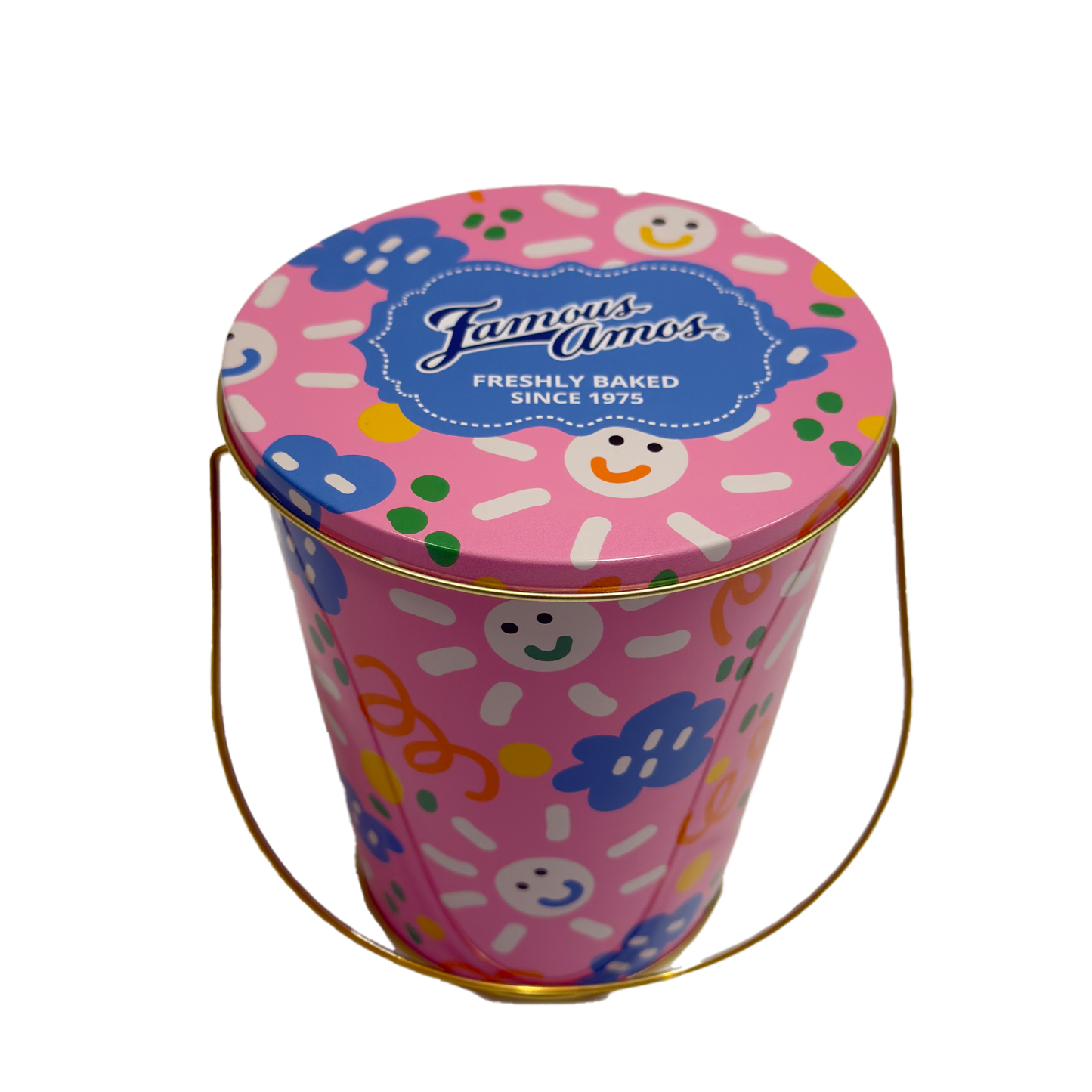 Pink Pail Tin – The Famous Amos Chocolate Chip Cookie (S) Pte Ltd