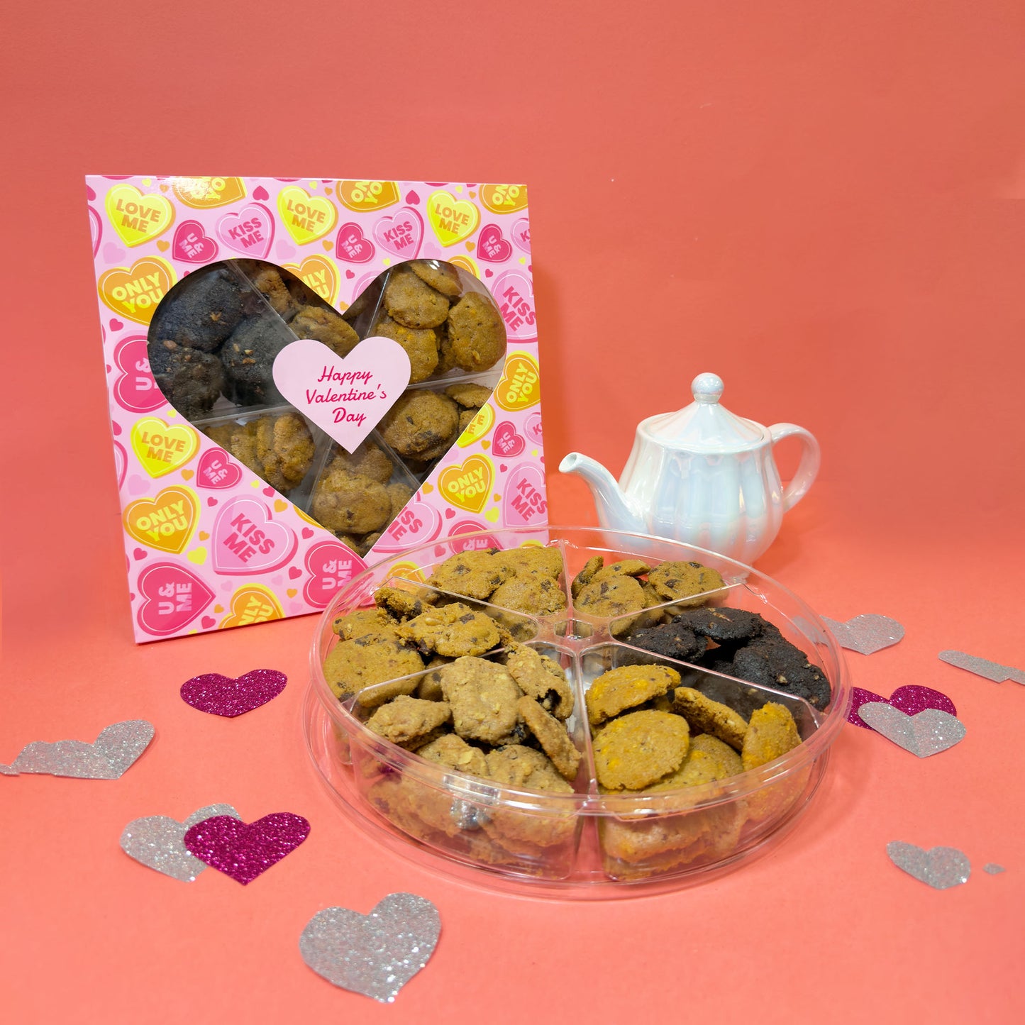 Hearts & Kisses Cookie Platter