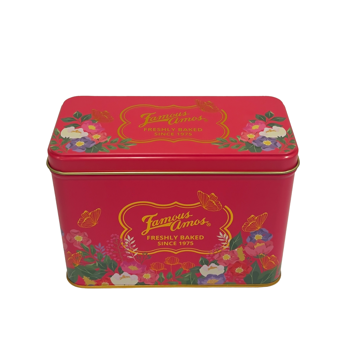 Pink Butterflies Tin