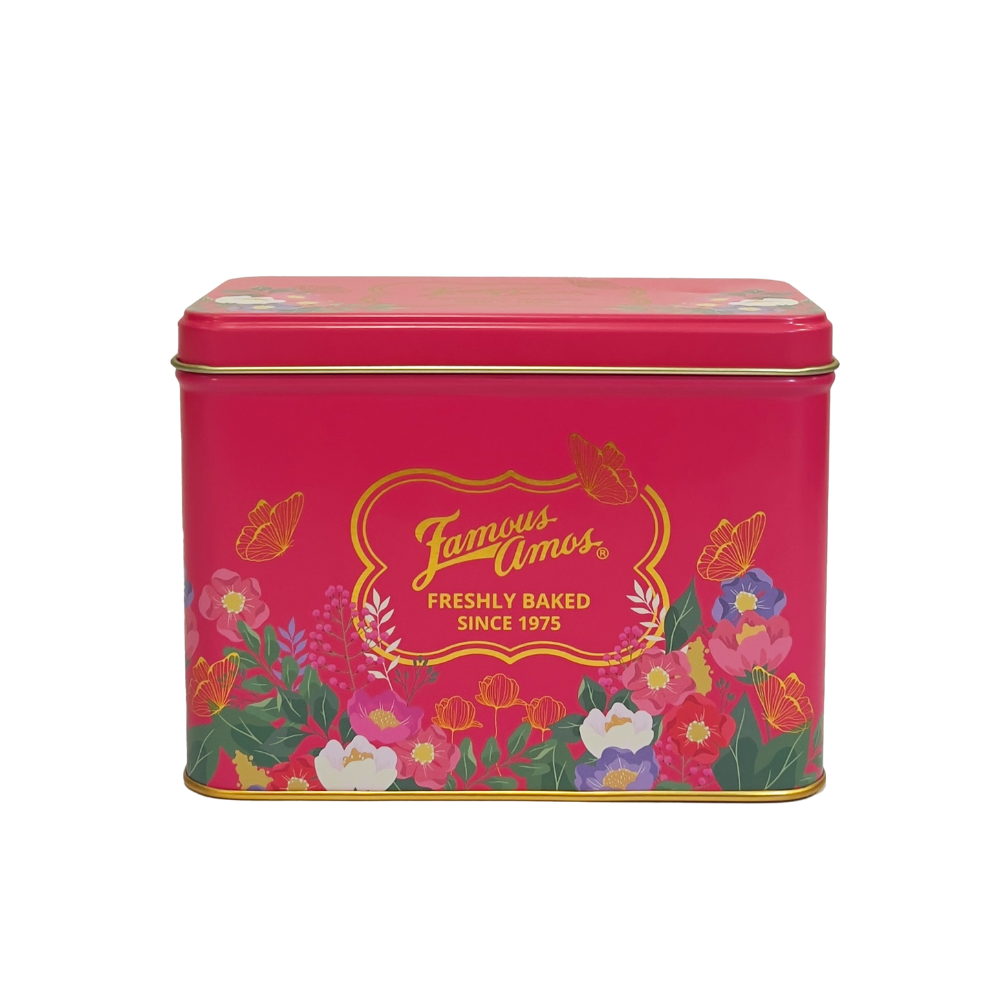 Pink Butterflies Tin