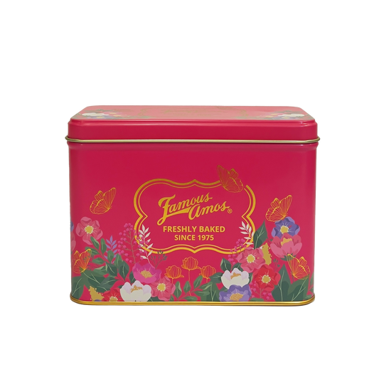 Pink Butterflies Tin