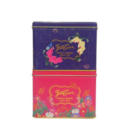 Pink Butterflies Tin