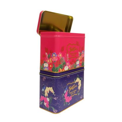 Purple Orchid Tin