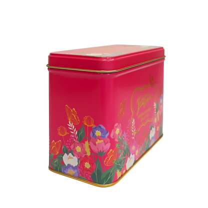 Pink Butterflies Tin